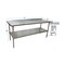 Bk Resources Work Table Stainless Steel With Undershelf, 1.5" Rear Riser 72"Wx24"D VTTR-7224 - alternate 3